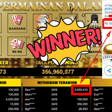 Bukti Withdraw ( 5.655.410,-) Member Setia Mutiarapoker