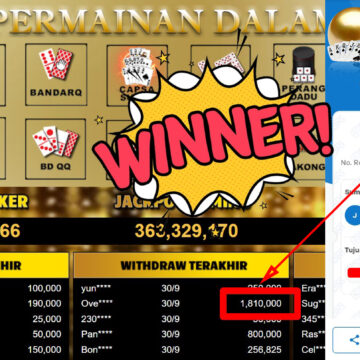 Bukti Withdraw ( 1.810.000,-) Member Setia Mutiarapoker