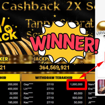 Bukti Withdraw ( 1.000.000,-) Member Setia Mutiarapoker