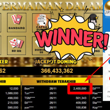 Bukti Withdraw ( 2.400.000,-) Member Setia Mutiarapoker