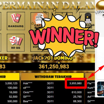 Bukti Withdraw ( 3.955.980,-) Member Setia Mutiarapoker