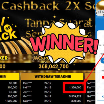 Bukti Withdraw ( 1.350.000,-) Member Setia Mutiarapoker