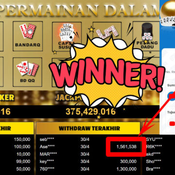 Bukti Withdraw ( 1.561.538,-) Member Setia Mutiarapoker Bukti Withdraw ( 1.561.538,-) Member Setia Mutiarapoker