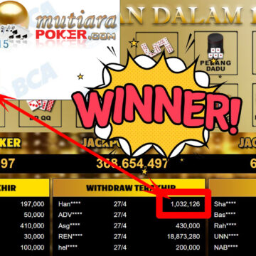 Bukti Withdraw ( 1.032.126,-) Member Setia Mutiarapoker Bukti Withdraw ( 1.032.126,-) Member Setia Mutiarapoker