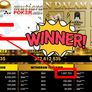 Bukti Withdraw ( 1.957.703,-) Member Setia Mutiarapoker Bukti Withdraw ( 1.957.703,-) Member Setia Mutiarapoker