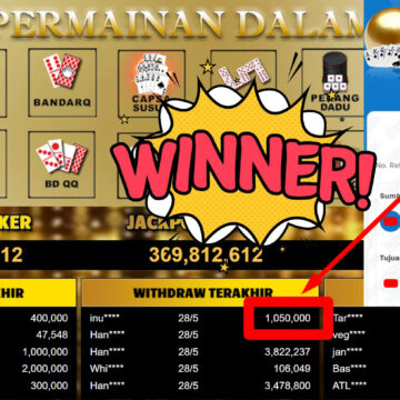 Bukti Withdraw ( 1.050.000,- ) Member Setia Mutiarapoker