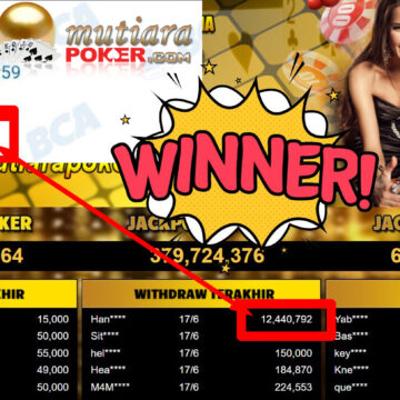 Bukti Withdraw ( 12.440.792,- ) Member Setia Mutiarapoker