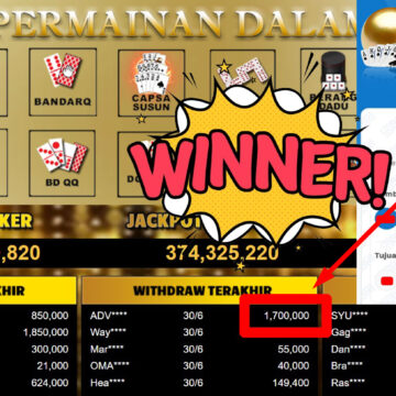 Bukti Withdraw ( 1.700.000,- ) Member Setia Mutiarapoker