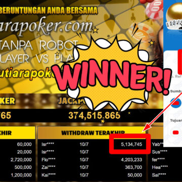 Bukti Withdraw ( 5.134.745,- ) Member Setia MutiaraPoker Bukti Withdraw ( 5.134.745,- ) Member Setia MutiaraPoker