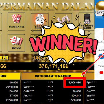 Bukti Withdraw ( 6.006.680,- ) Member Setia MutiaraPoker Bukti Withdraw ( 6.006.680,- ) Member Setia MutiaraPoker