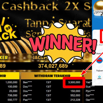 Bukti Withdraw ( 3.500.000,- ) Member Setia MutiaraPoker Bukti Withdraw ( 3.500.000,- ) Member Setia MutiaraPoker
