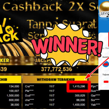 Bukti Withdraw ( 1.415.296,- ) Member Setia MutiaraPoker Bukti Withdraw ( 1.415.296,- ) Member Setia MutiaraPoker