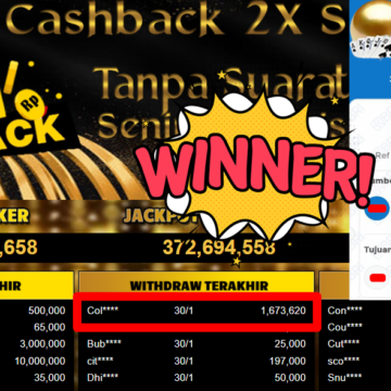 Bukti Withdraw ( 1.763.620,- ) Member Setia MutiaraPoker
