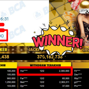 Bukti Withdraw ( 2.300.000,-) Member Setia Mutiarapoker