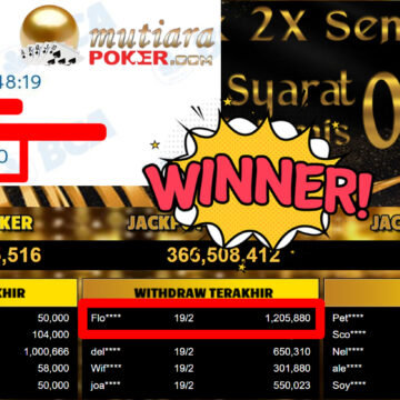 Bukti Withdraw ( 1.205.880,-) Member Setia Mutiarapoker