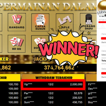 Bukti Withdraw ( 2.000.000,-) Member Setia Mutiarapoker