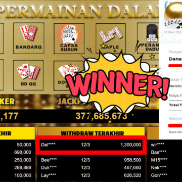 Bukti Withdraw ( 1.300.000,-) Member Setia MutiaraPoker