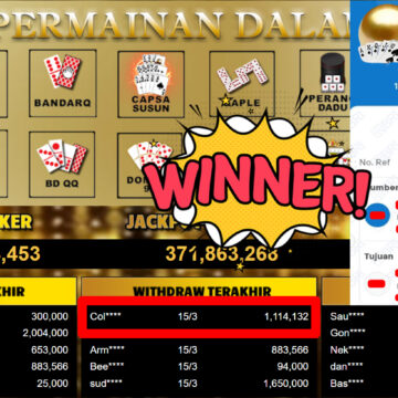 Bukti Withdraw ( 1.114.132,-) Member Setia MutiaraPoker