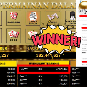 Bukti Withdraw ( 47.379.474,-) Member Setia MutiaraPoker