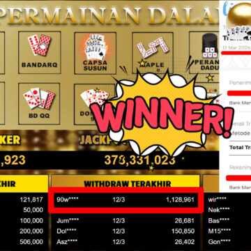 Bukti Withdraw ( 1.128.961,-) Member Setia MutiaraPoker