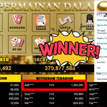 Bukti Withdraw ( 1.200.000,-) Member Setia MutiaraPoker